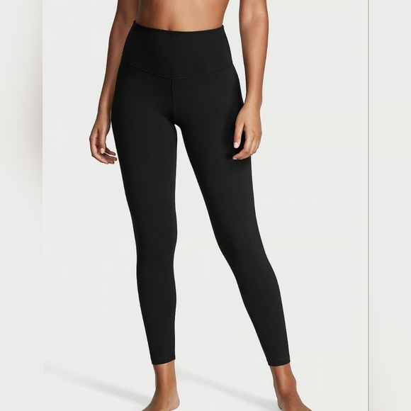 Victoria's Secret PINK High-Rise Legging Black XS - Picture 1 of 5